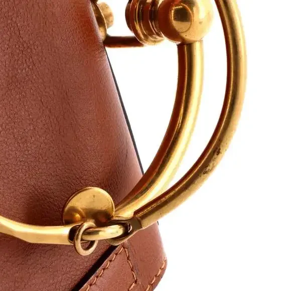 Chloe Nile Crossbody Bag Leather Small #210321C10B - Picture 6 of 9